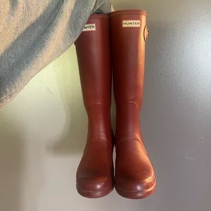 Hunter rain boots